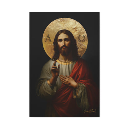 Jesus Christ -  ''Alpha & Omega" - Colored Version