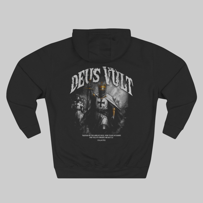 Crusader Hoodie - "DEUS VULT"