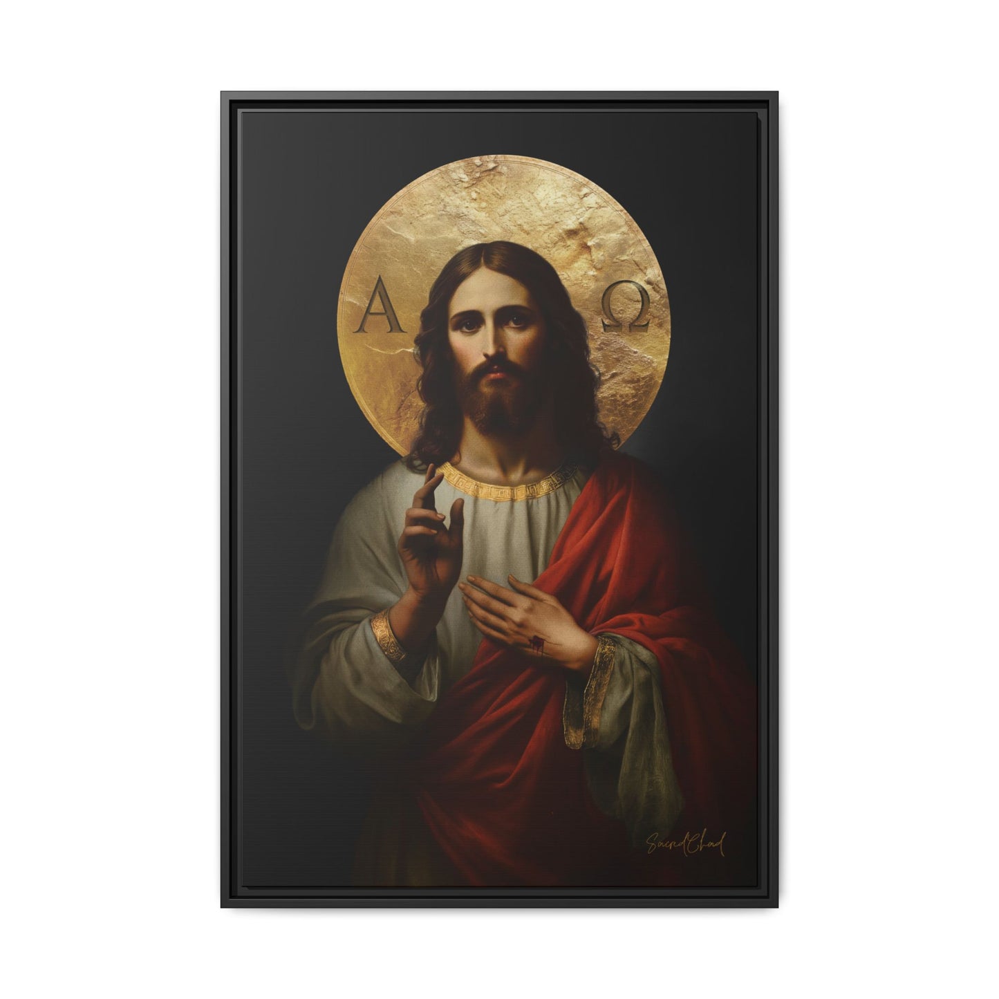 Jesus Christ -  ''Alpha & Omega" - Colored Version