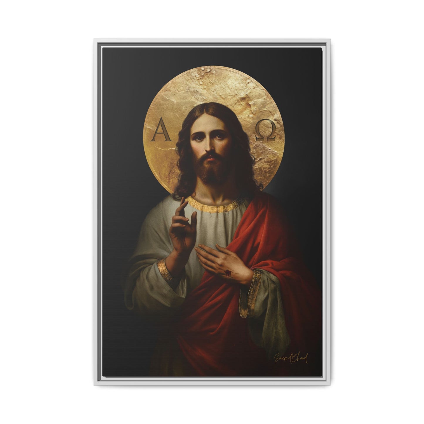 Jesus Christ -  ''Alpha & Omega" - Colored Version