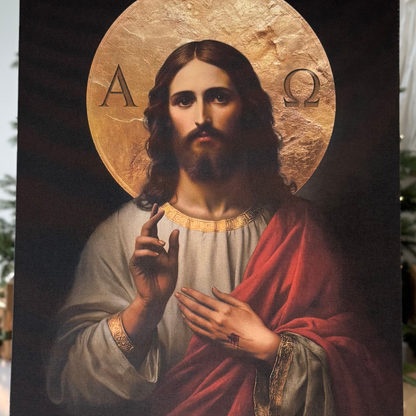 Jesus Christ -  ''Alpha & Omega" - Colored Version