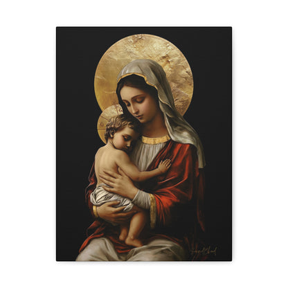 Virgin Mary & Jesus Christ - Colored Version