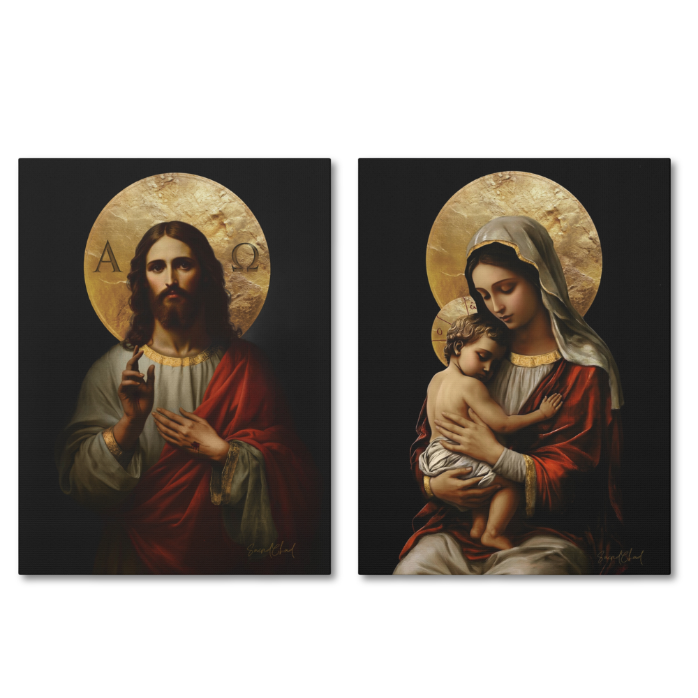 Mary & Jesus - Colored Bundle