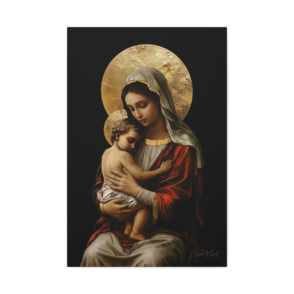 Virgin Mary & Jesus Christ - Colored Version