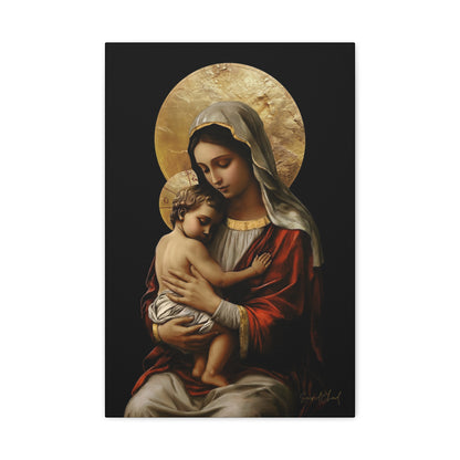 Virgin Mary & Jesus Christ - Colored Version