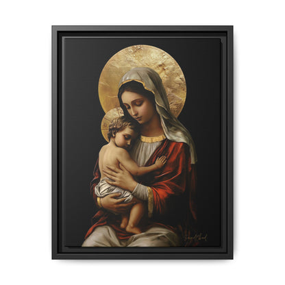 Virgin Mary & Jesus Christ - Colored Version