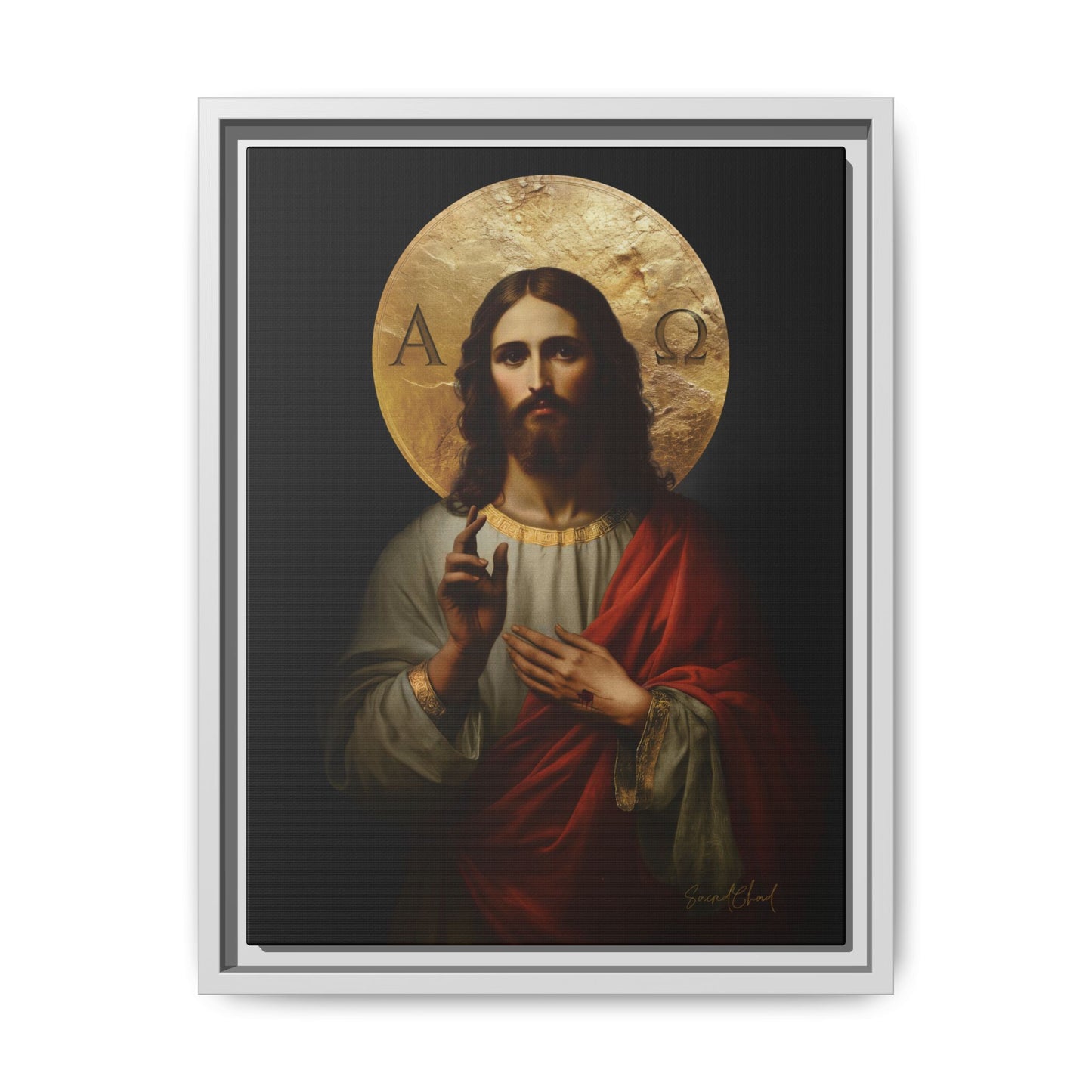 Jesus Christ -  ''Alpha & Omega" - Colored Version