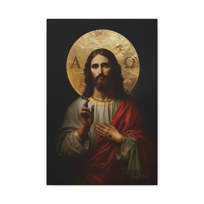 Jesus Christ -  ''Alpha & Omega" - Colored Version