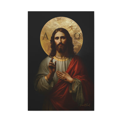 Jesus Christ -  ''Alpha & Omega" - Colored Version