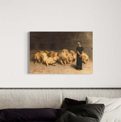 Daniel in the Lion's Den - Briton Rivière